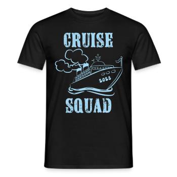 Maillot Family Cruise Squad 2023, groupe assorti - T-shirt homme - noir - Devant - AI Model Male 178 light (178cm)