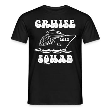 Maillot Family Cruise Squad 2023, groupe assorti - T-shirt homme - noir - Devant - AI Model Male 178 light (178cm)