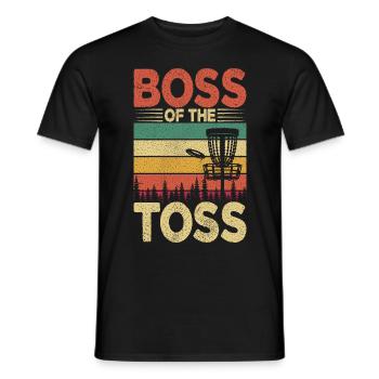 Lustiges Disc Golf & Ultimate Frisbee Spieler - Männer T-Shirt - Schwarz - Vorne - AI Model Male 178 light (178cm)