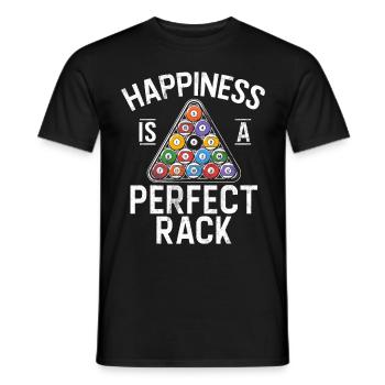 Billard Lustiger Spruch & Herren Snooker Design - Männer T-Shirt - Schwarz - Vorne - AI Model Male 178 light (178cm)