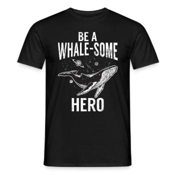 Killer Whale Killer Whale Watch Orca Whale - Men's T-Shirt - black - Front - AI Model Male 178 light (178cm)