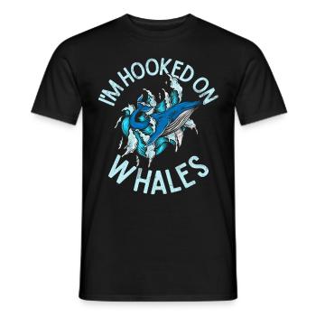 Killerwal Schwertwal Wale beobachten Orca Wal - Männer T-Shirt - Schwarz - Vorne - AI Model Male 178 light (178cm)