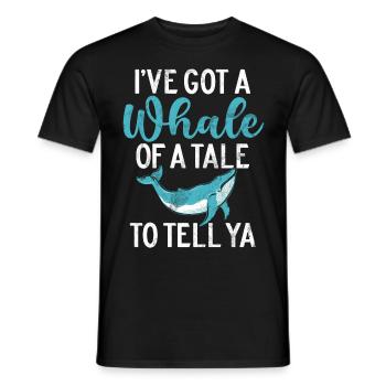 Killer Whale Killer Whale Watch Orca Whale - Men's T-Shirt - black - Front - AI Model Male 178 light (178cm)