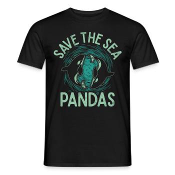 Killer Whale Killer Whale Watch Orca Whale - Men's T-Shirt - black - Front - AI Model Male 178 light (178cm)