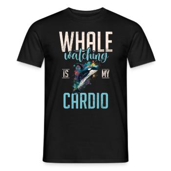 Killerwal Schwertwal Wale beobachten Orca Wal - Männer T-Shirt - Schwarz - Vorne - AI Model Male 178 light (178cm)