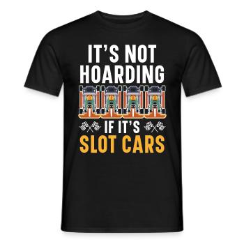 Ce n’est pas thésauriser quand c’est des voitures à sous Slot Ra - T-shirt homme - noir - Devant - AI Model Male 178 light (178cm)