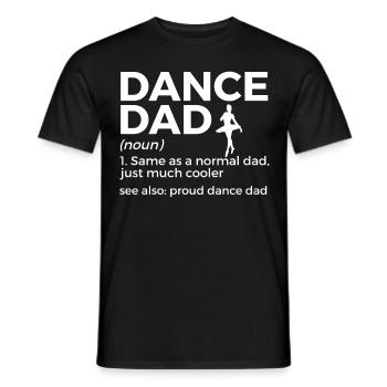 Tanzen Für Tänzer - Männer T-Shirt - Schwarz - Vorne - AI Model Male 178 light (178cm)