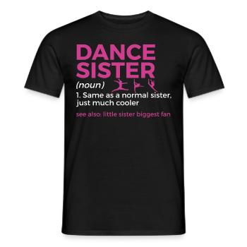 Tanzen Für Tänzer - Männer T-Shirt - Schwarz - Vorne - AI Model Male 178 light (178cm)