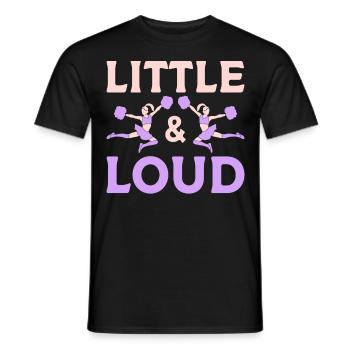 Cheerleader Cheerleading Gymnastique Danseuse - T-shirt homme - noir - Devant - AI Model Male 178 light (178cm)