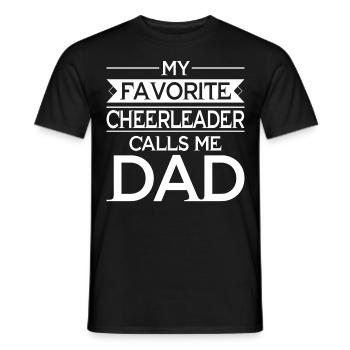 Cheerleader Cheerleading Gymnastique Danseuse - T-shirt homme - noir - Devant - AI Model Male 178 light (178cm)