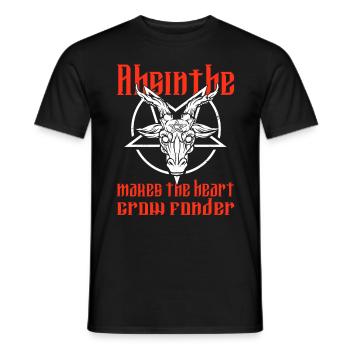 Satan Beelzebub Teufel Gothic Pentagram Mystisch - Männer T-Shirt - Schwarz - Vorne - AI Model Male 178 light (178cm)