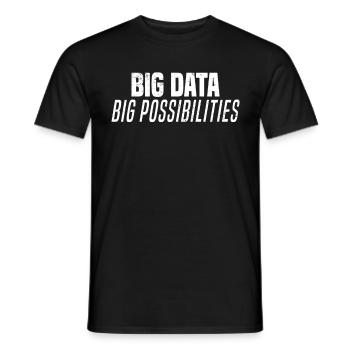 Internet Des Objets IOT Programmeur Admin IT - T-shirt homme - noir - Devant - AI Model Male 178 light (178cm)