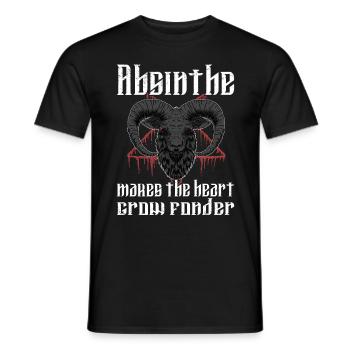 Satan Beelzebub Teufel Gothic Pentagram Mystisch - Männer T-Shirt - Schwarz - Vorne - AI Model Male 178 light (178cm)
