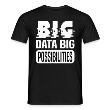 Internet Des Objets IOT Programmeur Admin IT - T-shirt homme - noir - Devant - AI Model Male 178 light (178cm)