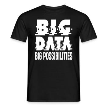 Internet Of Things IOT Programmierer Admin IT - Männer T-Shirt - Schwarz - Vorne - AI Model Male 178 light (178cm)
