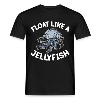 Méduses Méduses Ocean Sea Life Motif - T-shirt homme - noir - Devant - AI Model Male 178 light (178cm)