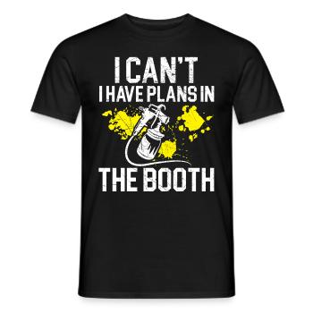 It's not a barrel, it's a flow indicator body - Men's T-Shirt - black - Front - AI Model Male 178 light (178cm)