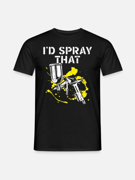 Body painter Someone has to do it - Men's T-Shirt - black