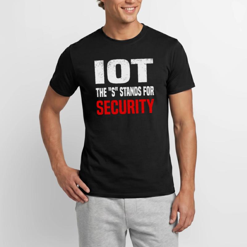 Internet Of Things IOT Programmierer Admin IT Männer T-Shirt