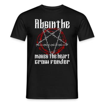 Satan Belzébuth Diable Gothique Pentagramme Mystique - T-shirt homme - noir - Devant - AI Model Male 178 light (178cm)
