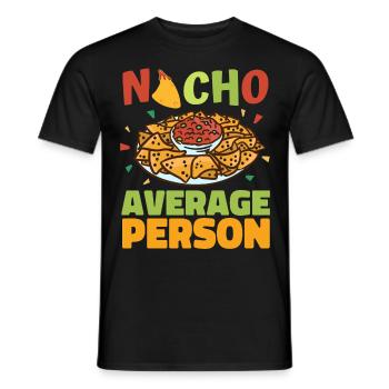 Nacho Salsa Dip Mexikanisch Mexiko Latino - Männer T-Shirt - Schwarz - Vorne - AI Model Male 178 light (178cm)