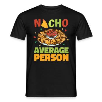 Nacho Salsa Dip Mexikanisch Mexiko Latino - Männer T-Shirt - Schwarz - Vorne - AI Model Male 178 light (178cm)