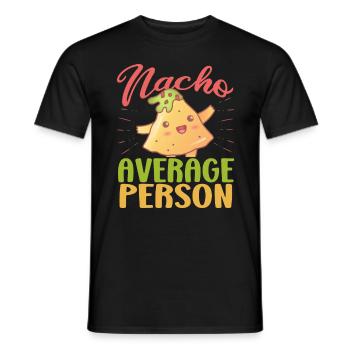 Nacho Salsa Dip Mexikanisch Mexiko Latino - Männer T-Shirt - Schwarz - Vorne - AI Model Male 178 light (178cm)