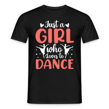 Cheerleader Cheerleading Gymnastique Danseuse - T-shirt homme - noir - Devant - AI Model Male 178 light (178cm)