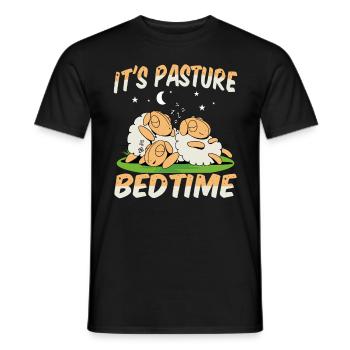 Fermier Fermier Agneau Fermier Dormeur Pays Bumpkin Mouton - T-shirt homme - noir - Devant - AI Model Male 178 light (178cm)