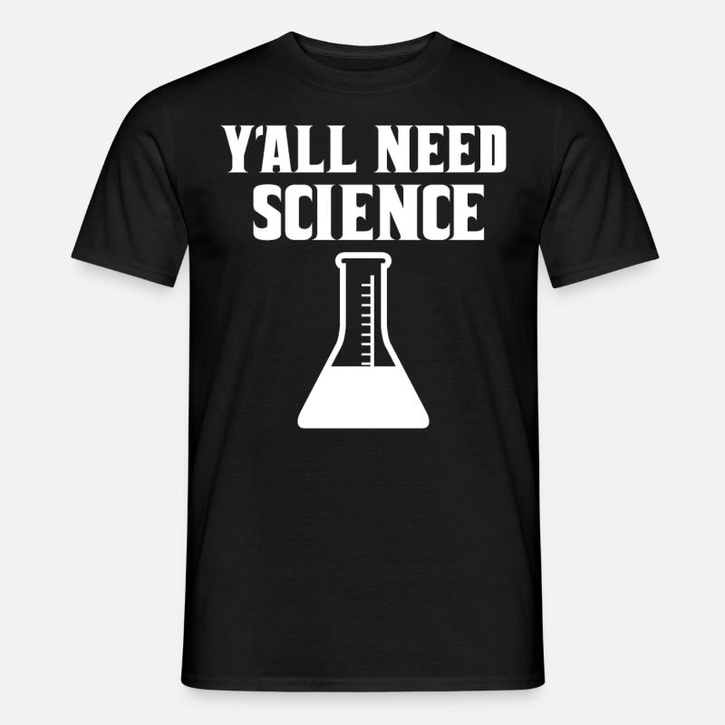 Scientist, physicist, chemist, teacher - Men’s T-shirt - black