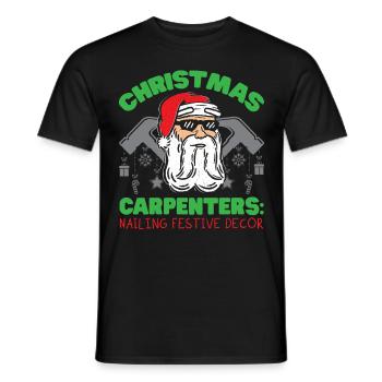 Se précipiter à travers le dentifrice Zahnmedizinische Nous - T-shirt homme - noir - Devant - AI Model Male 178 light (178cm)