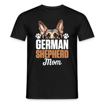 German Shepherd Dog Breed Pet German Shepherd Mom - Männer T-Shirt - Schwarz - Vorne - AI Model Male 178 light (178cm)