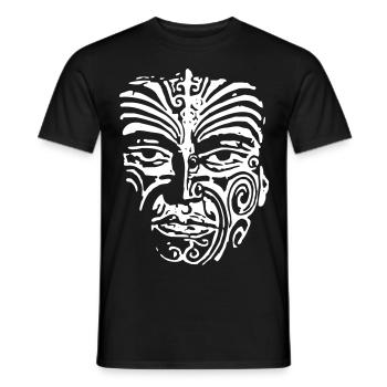 Maori Tattoo - Männer T-Shirt - Schwarz - Vorne - AI Model Male 178 light (178cm)