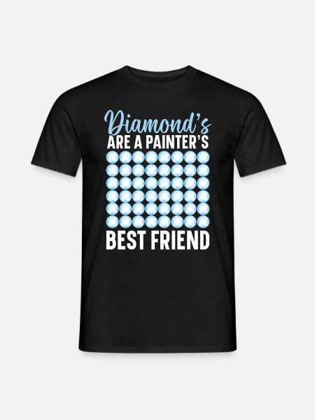 Diamond Painting Tools Diamond Painter - Men's T-Shirt - black