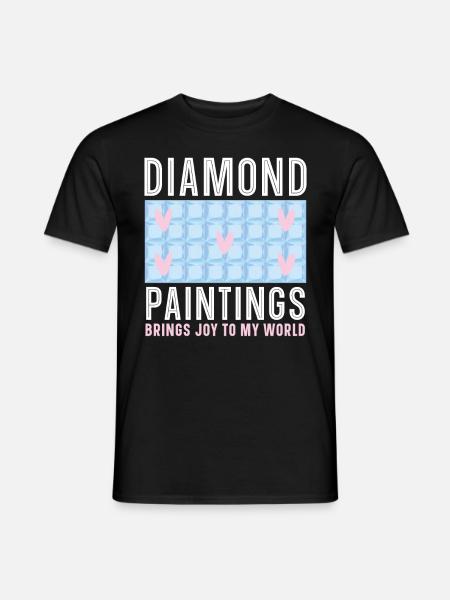 Diamond Painting Tools Diamond Painter - Men's T-Shirt - black