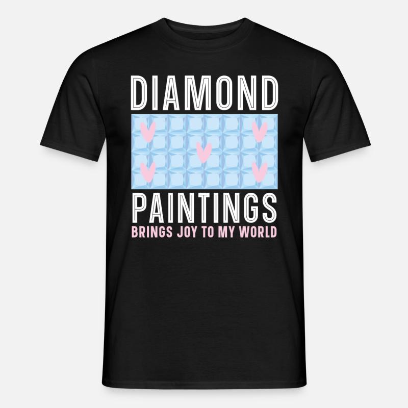 Diamond Painting Tools Diamond Painter - Men's T-Shirt - black