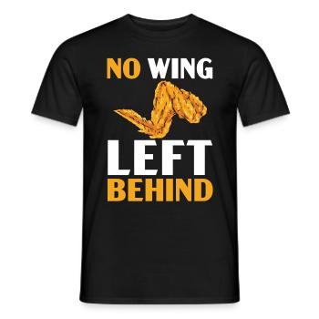 Buffalo Wings Foodie Amerikanisches Essen Chicken - Männer T-Shirt - Schwarz - Vorne - AI Model Male 178 light (178cm)