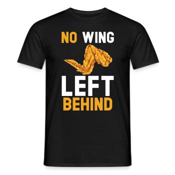 Buffalo Wings Foodie Amerikanisches Essen Chicken - Männer T-Shirt - Schwarz - Vorne - AI Model Male 178 light (178cm)