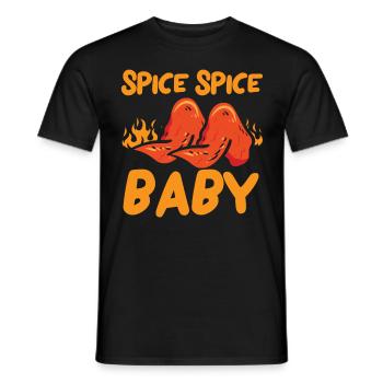 Buffalo Wings Foodie Amerikanisches Essen Chicken - Männer T-Shirt - Schwarz - Vorne - AI Model Male 178 light (178cm)