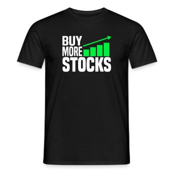 Acheter plus d’actions - T-shirt homme - noir - Devant - AI Model Male 178 light (178cm)
