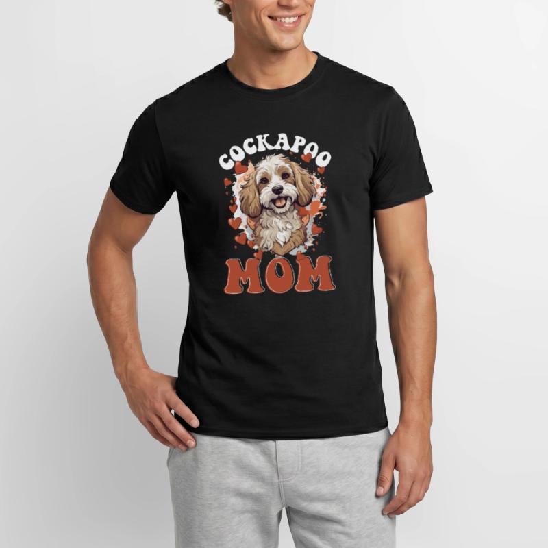 Cockapoo Race de chien Cockapoo Maman Cockapoo T-shirt homme