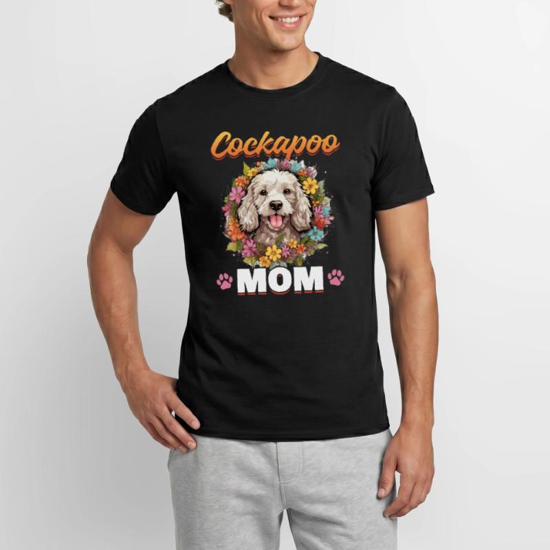 Cockapoo Dog Breed Pet Cockapoo Mom Männer T-Shirt