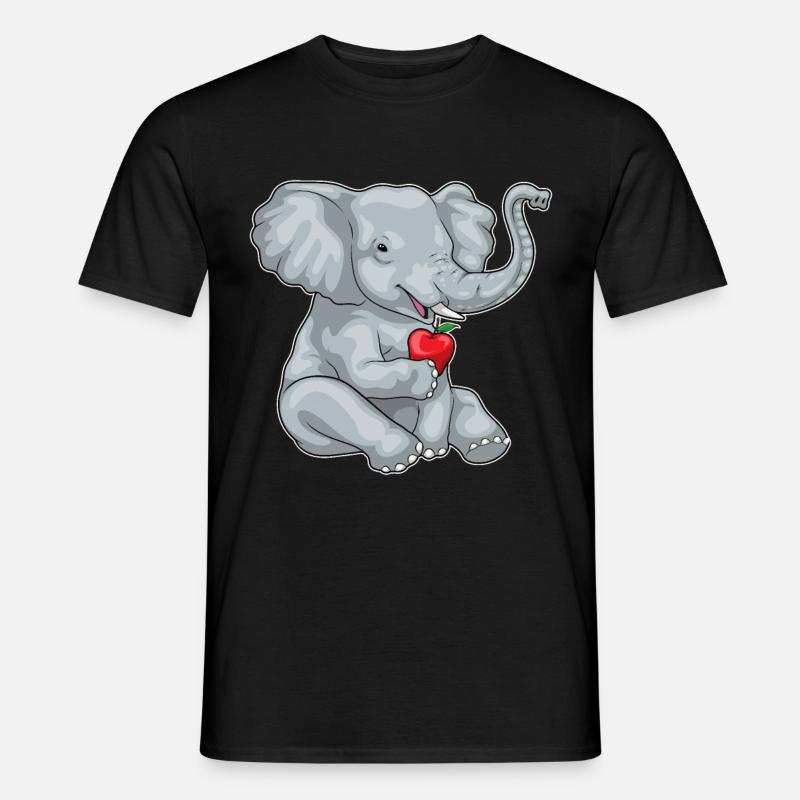 Elephant Apple Fruit - Men’s T-shirt - black
