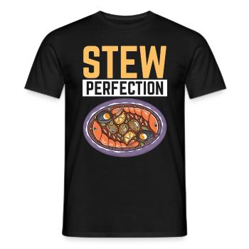 Cioppino Lover Foodie Nourriture Mer Américaine - T-shirt homme - noir - Devant - AI Model Male 178 light (178cm)
