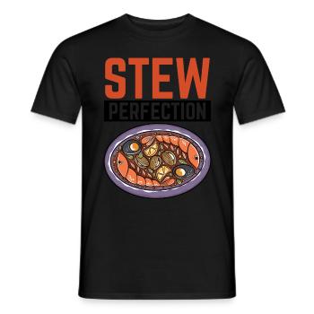 Cioppino Lover Foodie Nourriture Mer Américaine - T-shirt homme - noir - Devant - AI Model Male 178 light (178cm)