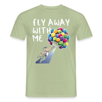 Paroles Mélomanes Auteurs-compositeurs Festival de musique - T-shirt homme - vert sauge - Devant - AI Model Male 178 light (178cm)