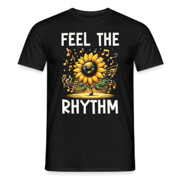 Paroles Mélomanes Auteurs-compositeurs Festival de musique - T-shirt homme - noir - Devant - AI Model Male 178 light (178cm)
