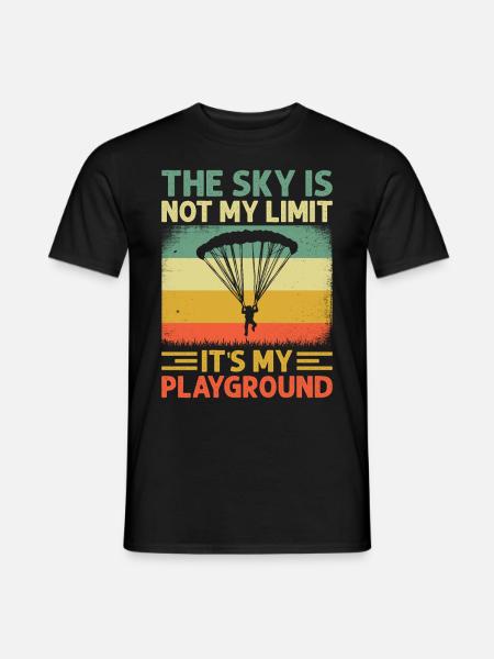 Skydiving Skydiving - Men's T-Shirt - black
