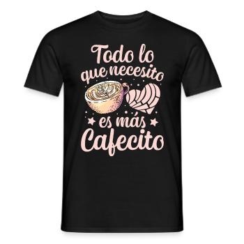 Sorry, I can't, it's - Men's T-Shirt - black - Front - AI Model Male 178 light (178cm)