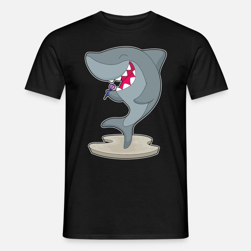 Fléchette de requin - T-shirt homme - noir